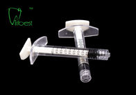 ABS PC Transparan 1cc Luer Lock Syringe Untuk Pengisi