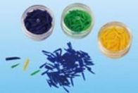 ISO13485 4 Warna Plastik Gigi Wedges Dengan Lubang